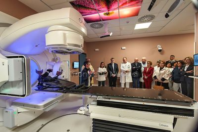 il nuovo acceleratore lineare della Radioterapia (foto S.Novellu)