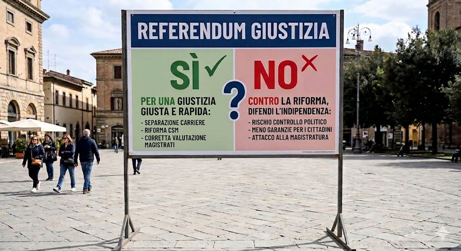 Referendum giustizia: le ragioni del si e del no a confronto