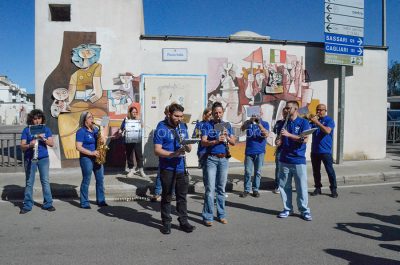 25 Aprile. Esibizione della Scuola Civica di Nuoro (foto Nieddu)