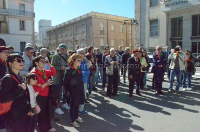 25 Aprile. Manifestazione in piazza Italia (foto Nieddu)