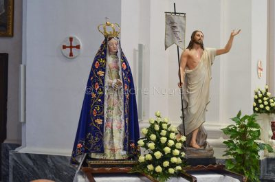 Cristo Risorto e la Madonna (foto Nieddu)