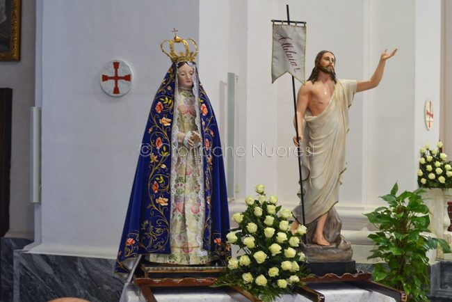 Cristo Risorto e la Madonna (foto Nieddu)