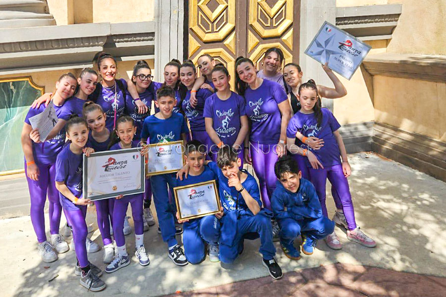 Roma. La Charlie Academy di Nuoro trionfa al Danza Contest: due ori e premio Superstar