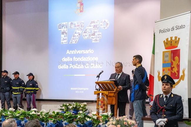 Il questore Fortunato Marazzita (foto S.Novellu)