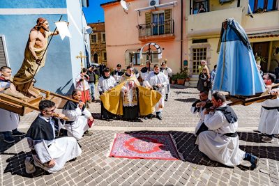 Il rito de S'Incontru a Sennariolo (foto S.Novellu)