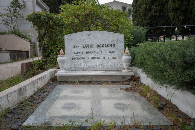 La tomba di Luigi Oggiano