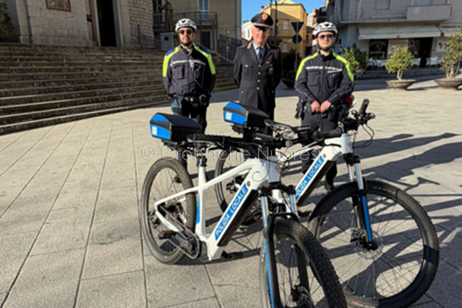 Nuoro. Arrivano i Vigili su due ruote: più vicini ai cittadini