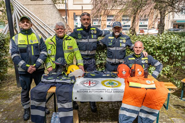 Nuoro, Protezione Civile (foto S.Novellu)