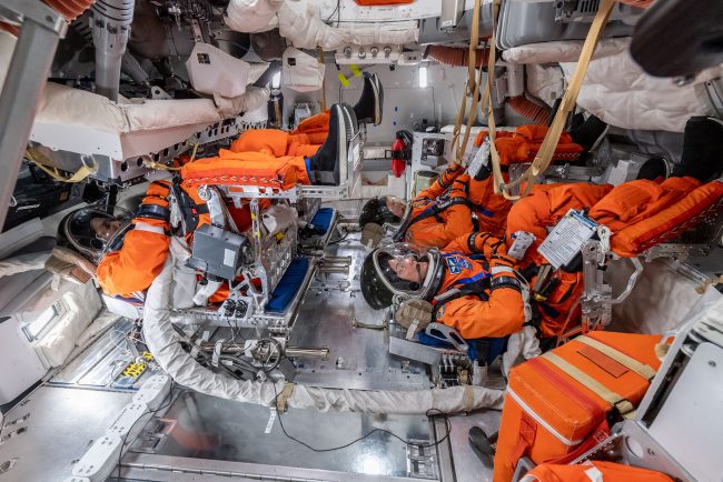  PHOTO DATE: 30 January 2025. LOCATION: Building 9N Space Vehicle Mockup Facility at the Johnson Space Center, Houston, Texas. PHOTO CREDIT: NASA/Mark Sowa