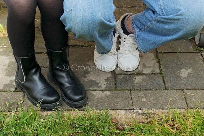 Un momento dell'intervista (foto S.Novellu)