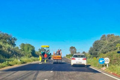 Uno degli interventi della Provincia nel Marghine
