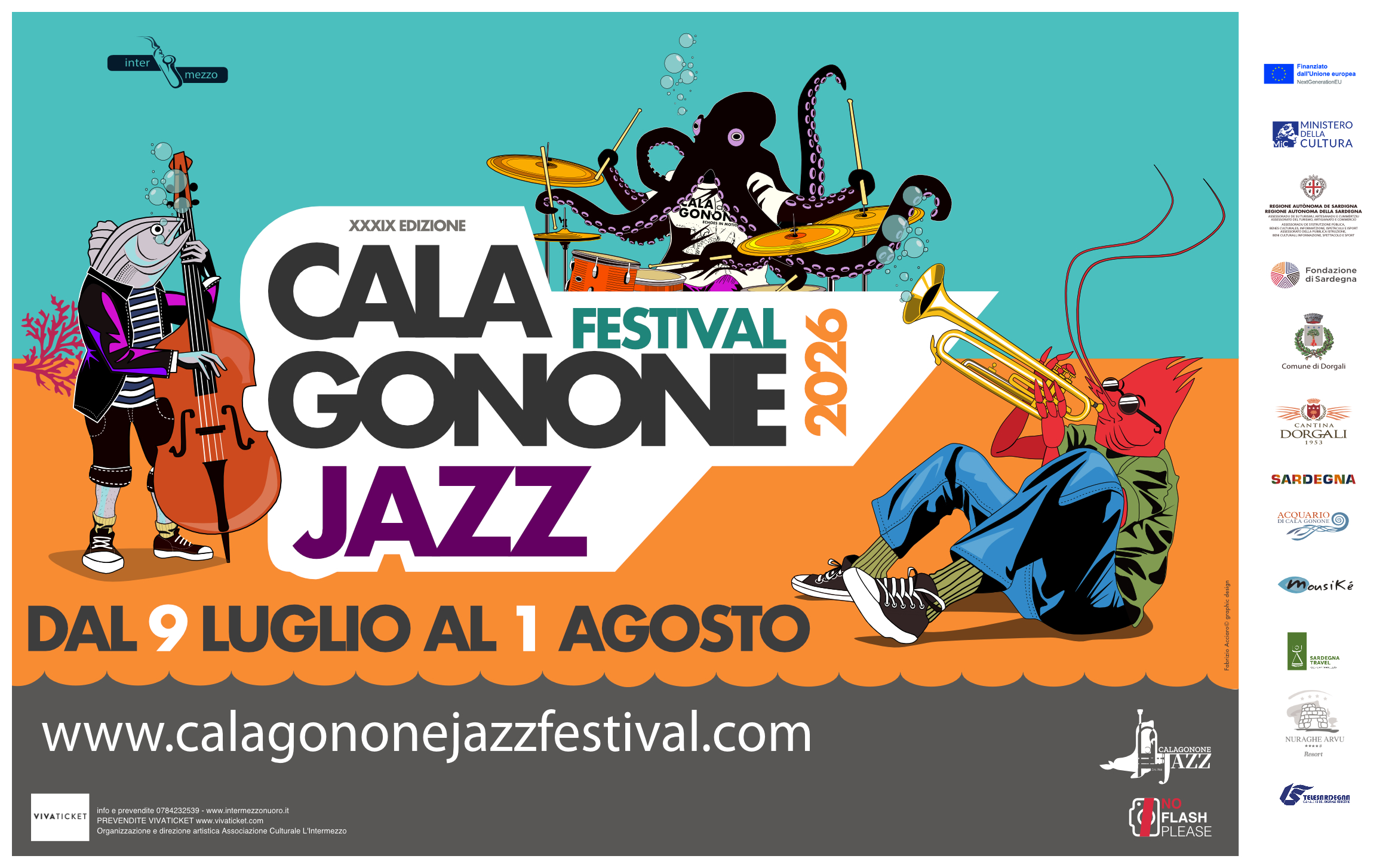 39 anni e non invecchia! Al via la nuova edizione del Cala Gonone Jazz Festival