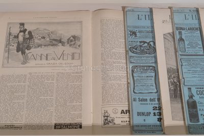 Canne al vento, su L'illustrazione italiana