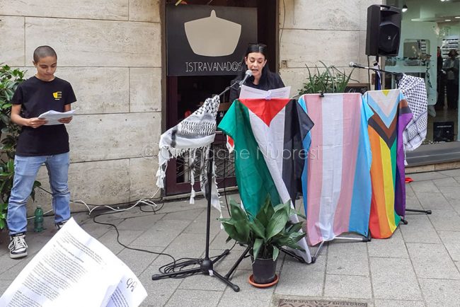 Giornata mondiale contro la omolesbobitransfobia (foto Nieddu)