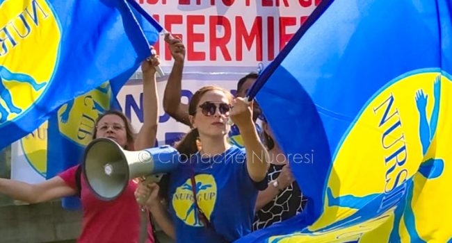 La protesta del Nursing-UP