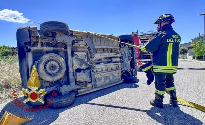 La scena dell'incidente