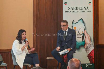 L'intervento della presidente Todde (foto S.Meloni)