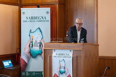 L'intervento di Francesco Pigliaru (foto S.Novellu)