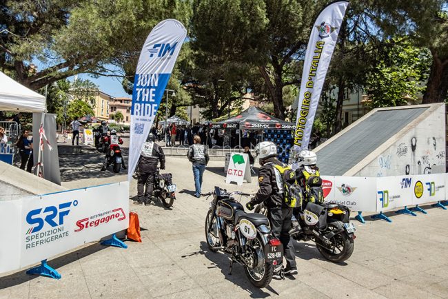 Nuoro. Motogiro d'Italia 2026 (foto S.Novellu)