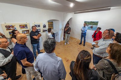 Orosei, l'inaugurazione della mostra fotografica (foto S.Novellu)