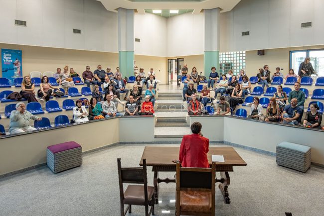 Orosei, presentazione delle mostre (foto S.Novellu)