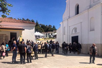 Un momento della festa di San Francesco di Lula