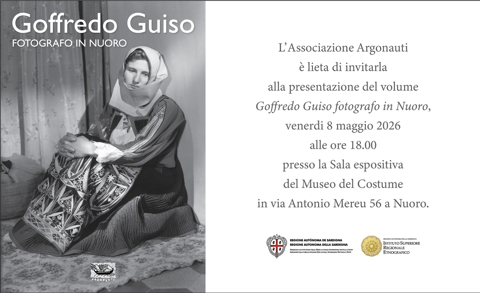Goffredo Guiso: l’archivio ritrovato diventa un libro di storia e volti nuoresi