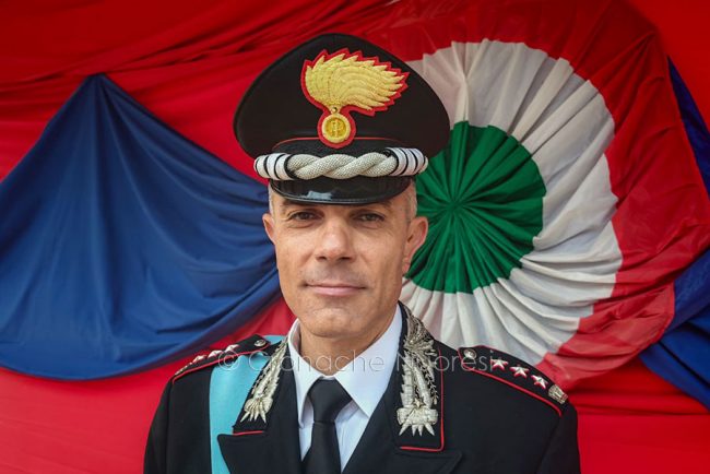 Il colonnello Gennaro Cassese (foto S.Meloni)