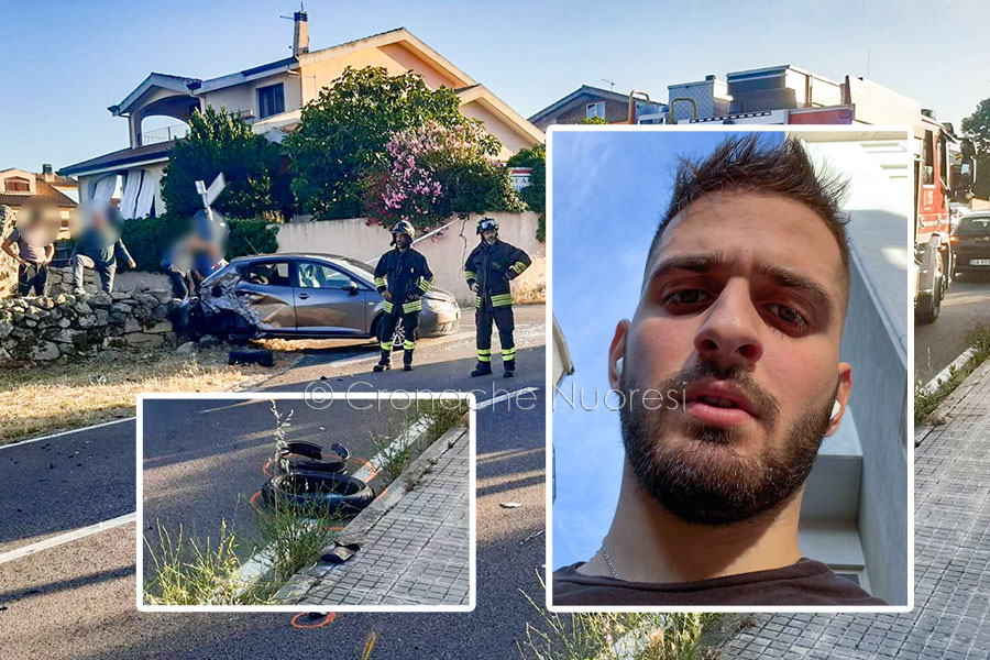 Schianto a Nuoro. Morto il giovane motociclista nuorese