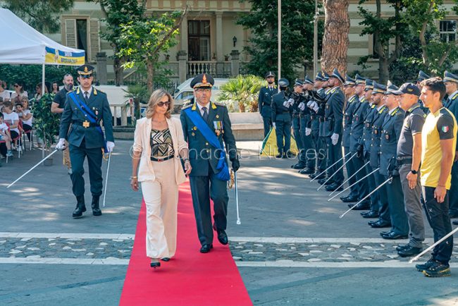L'arrivo del prefetto Alessandra Nigro (foto S.Novellu)