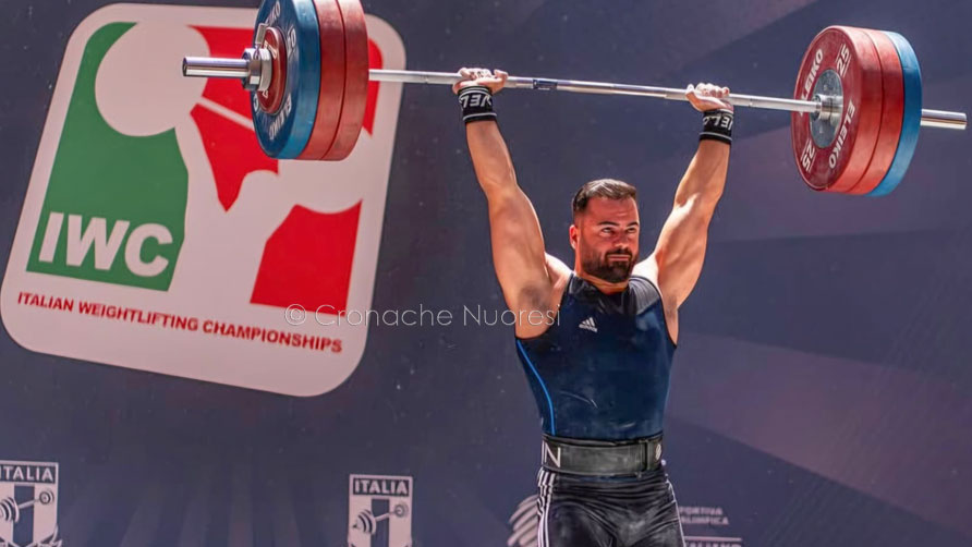 Impresa della Pesistica Nuorese ai Campionati Italiani Assoluti: è secondo posto nazionale a squadre dietro le Fiamme Oro