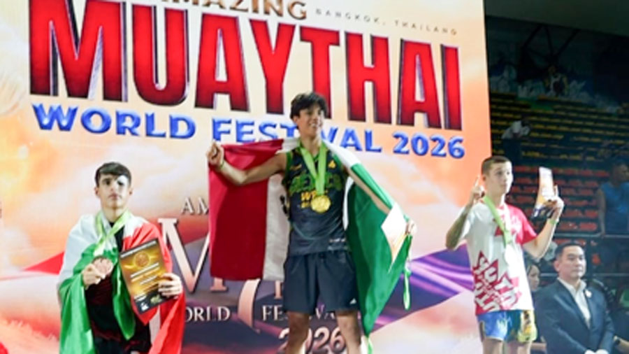 Gabriel Zoroddu sul podio mondiale: medaglia di bronzo a Bangkok per l’atleta nuorese