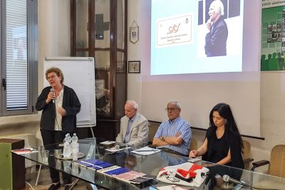 da destra Sara Cancedda, Tonino Mulas, Giovanni Cervo, Arianna Censi