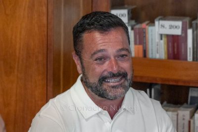 Efisio Carbone, curatore della mostra (foto S.Novellu)