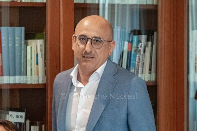 Il sindaco di Nuoro Emiliano Fenu (foto S.Novellu)