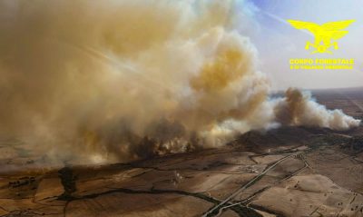 Incendio a Noragugume