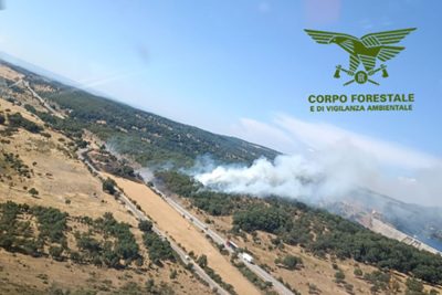 Incendio a Pratobello