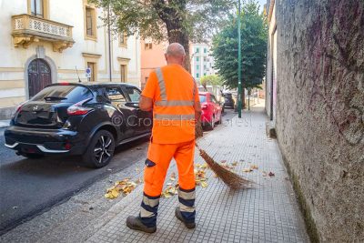 Operatore al lavoro (foto S.Meloni)