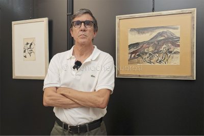 Pietro Pani, direttore del Museo Guiso di Orosei (foto S.Novellu)