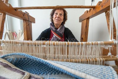Tessitrice a Autunno in Barbagia (foto S.Novellu)