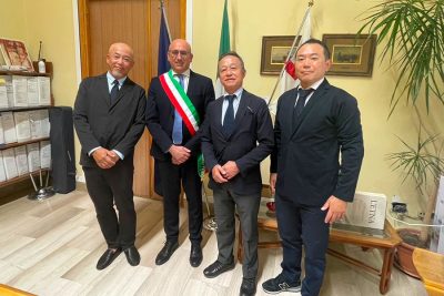 Gli imprenditori giapponesi a Nuoro