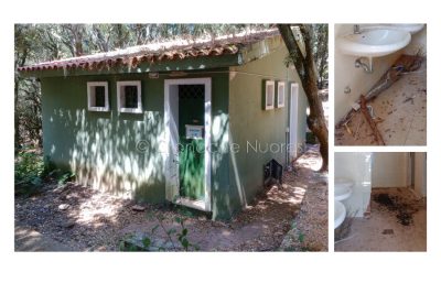 I bagni pubblici del Monte Ortobene