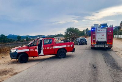 La scena dell'incidente