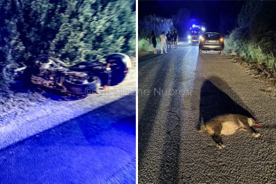 La scena dell'incidente