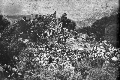 Nuoro, inaugurazione del Redentore, 1901