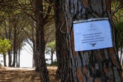Pineta su Barone - Ordinanza di sequestro