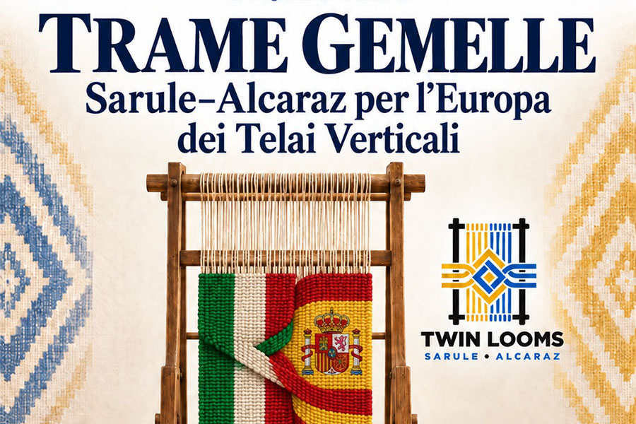 A Sarule il gemellaggio europeo con Alcaraz tra arte tessile e cultura