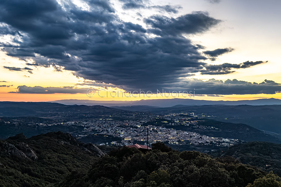 Una panoramica di Nuoro (foto S.Novellu)