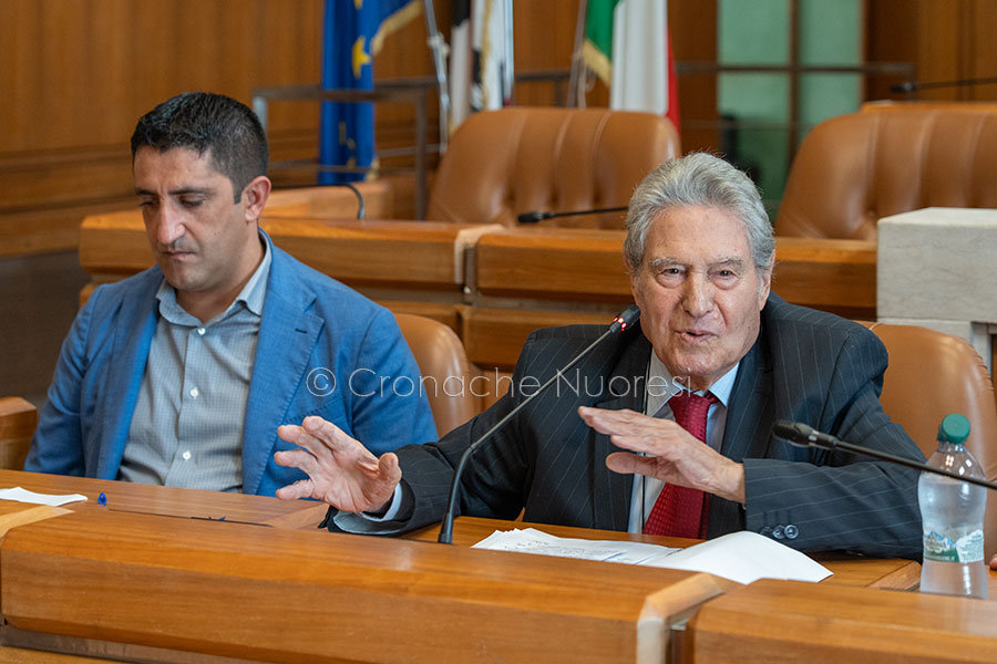 Angelo Rojch e Franco Solinas (foto S.Novellu)