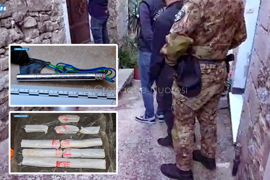 Traffico di armi e cocaina: scovato un arsenale tra Orgosolo e Nuoro